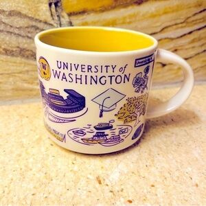 University of Washington STARBUCKS BEEN THERE Series Campus Collection 14oz Mug